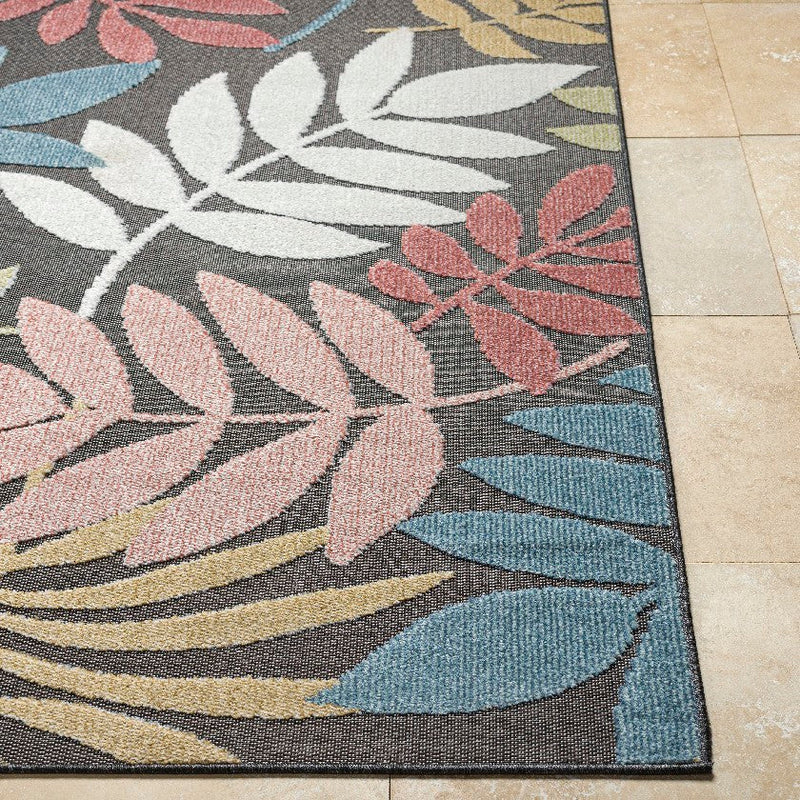 Iban Cottage Charcoal Area Rug