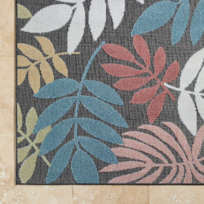 Iban Cottage Charcoal Area Rug