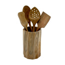 Natural Teak Kitchen Utensil Set (4 Pieces) by NORDICTEAK.COM