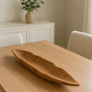 Viking Boat Natural Teak Table Centerpiece by NORDICTEAK.COM