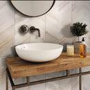 Chiffon White 18x36 Matte Field Porcelain Tile (3 pack, 13.05 sq ft/case)