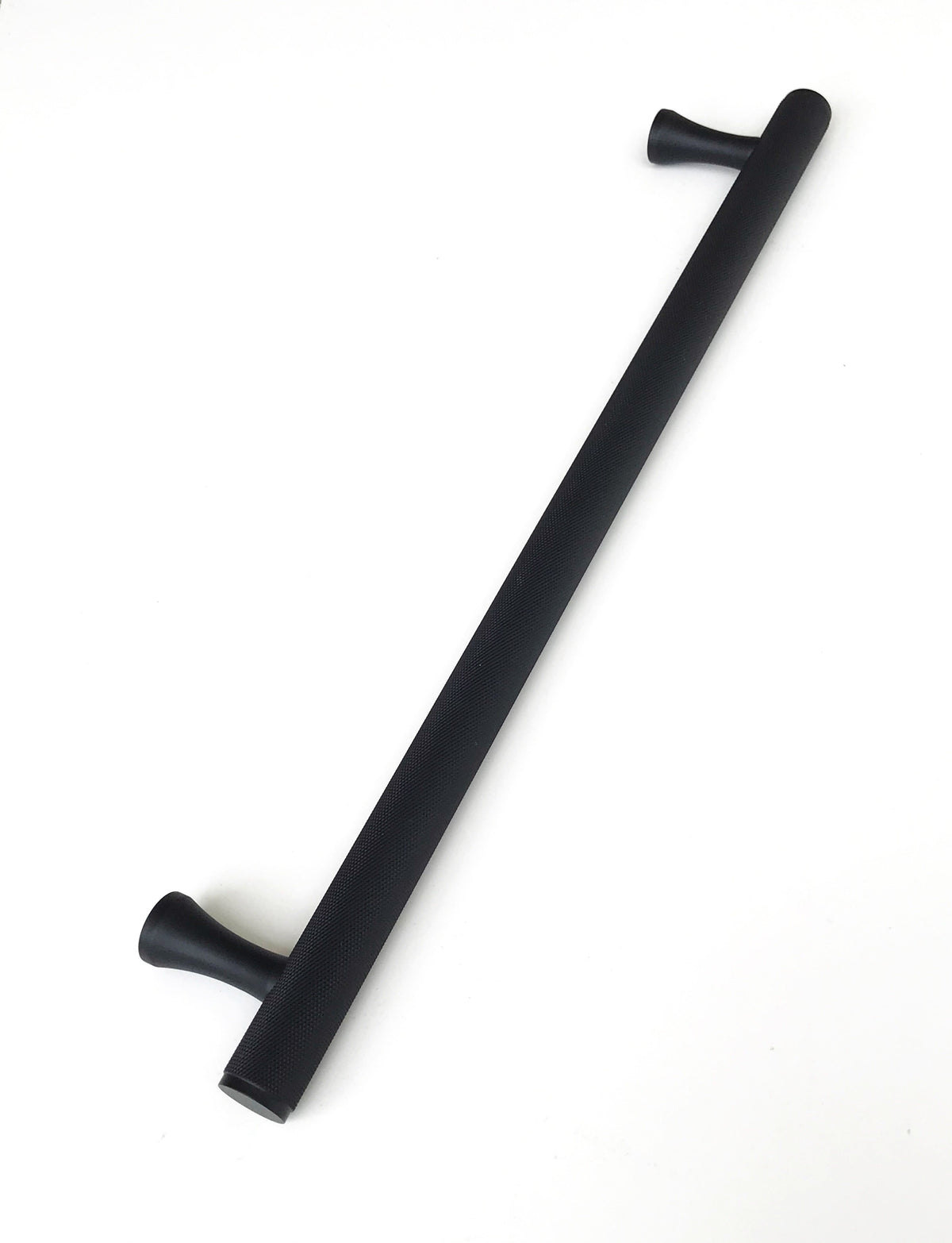 Knurled Matte Black Solid "Texture" Drawer Pulls and Knobs, photo 12 of 13