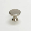 Brushed Nickel Cabinet Hardware "Collin" Drawer Pulls and Cabinet Knobs by Forge Hardware Studio
