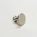 Brushed Nickel Cabinet Hardware "Collin" Drawer Pulls and Cabinet Knobs by Forge Hardware Studio