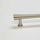 Brushed Nickel Cabinet Hardware "Collin" Drawer Pulls and Cabinet Knobs by Forge Hardware Studio