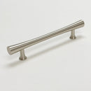 Brushed Nickel Cabinet Hardware "Collin" Drawer Pulls and Cabinet Knobs by Forge Hardware Studio