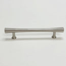 Brushed Nickel Cabinet Hardware "Collin" Drawer Pulls and Cabinet Knobs by Forge Hardware Studio