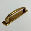 Backplate Antique Brass "Portofino" Drawer Pull and Knob