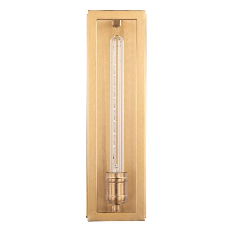 Adelman Gold 1-Light Decorative Dimmable Wall Sconce