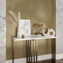 Gold 11x11 Glossy Diamond Glass Mosaic Tile (10 pack, 8.55 sq ft/case)