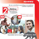 Advaning Classic Series Fully Assembled Retractable Sun Shade Canopy Awning (SAK92851)