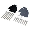 Advaning GA Series Clear Construction-Grade Tempered Glass Awning With Single Clamp (DA5535-DA6339) (SAK92613)