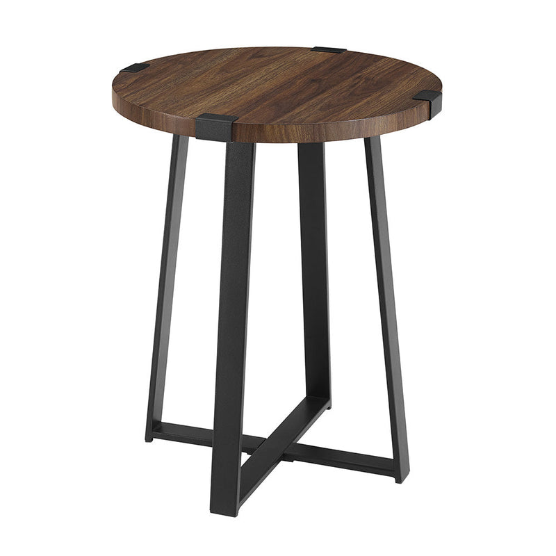 Metal Wrap 18 inch Side Table