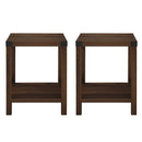 Metal X Side Tables, Set of 2