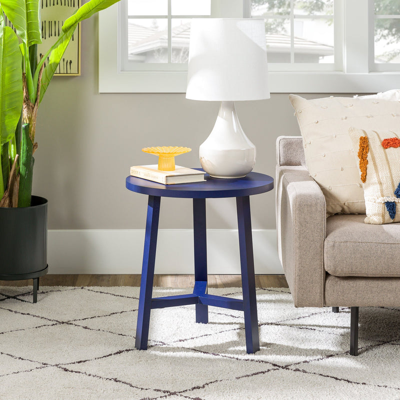 Emerson Simple 3-Leg Round Side Table