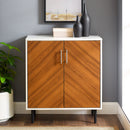 Bookmatch 28" Accent Cabinet