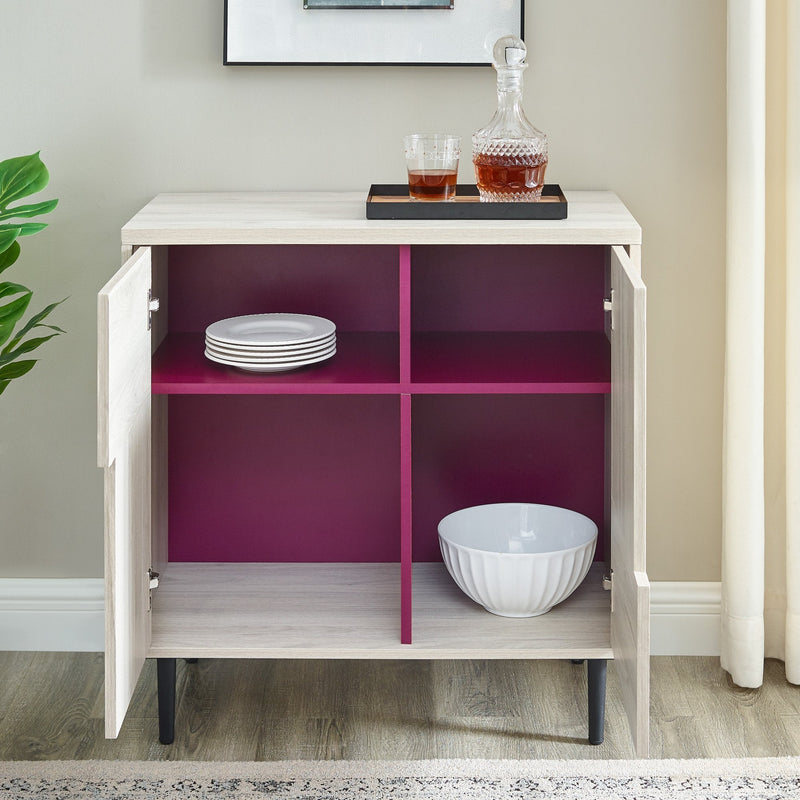 Addison Modern Color Pop Accent Cabinet