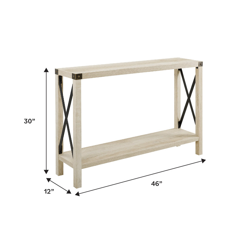 Metal X Entry Table