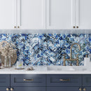 Blue 3x12 Glossy Glass Subway Tile (20 pack, 5 sq ft/case)