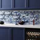 Blue 3x12 Glossy Glass Subway Tile (20 pack, 5 sq ft/case) - Sample