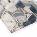 Gray 3x12 Glossy Glass Subway Tile (20 pack, 5 sq ft/case)