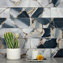 Gray 3x12 Glossy Glass Subway Tile (20 pack, 5 sq ft/case)