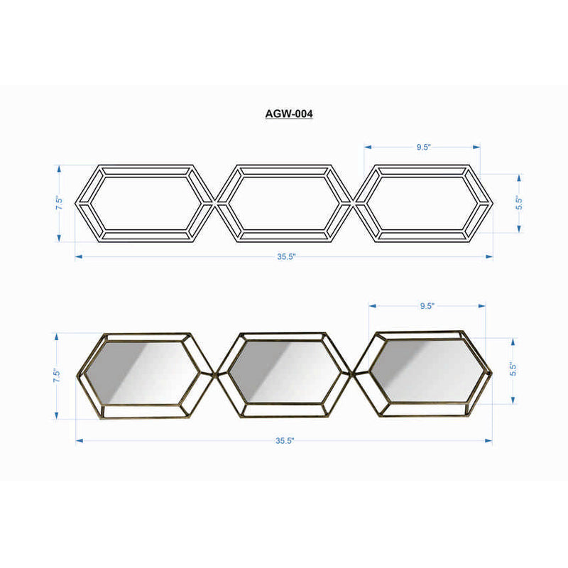 Ellmau Modern Wall Mirror