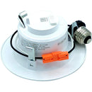 AH Lighting 4" LED Selectable 5CCT 9W Recessed Baffled Retrofit Kit Reflector