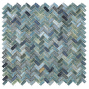Gray Brown 12x12 Glossy Herringbone Glass Mosaic Tile (10 pack, 9.75 sq ft/case)
