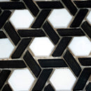 Black 12x12 Glossy Hexagon Glass Mosaic Tile (10 pack, 9.67 sq ft/case)