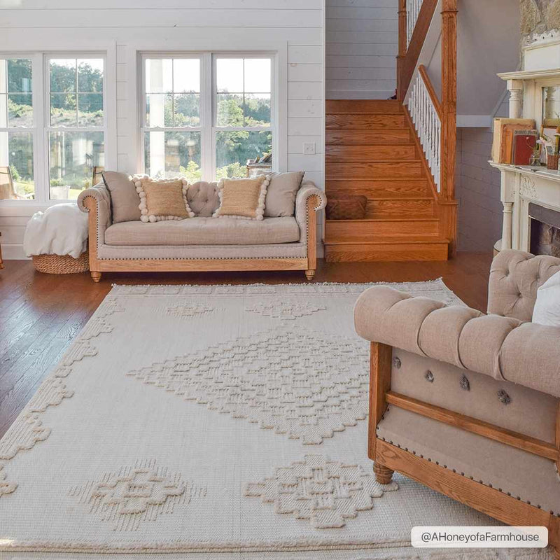 Rosales High-Low Rustic Rug