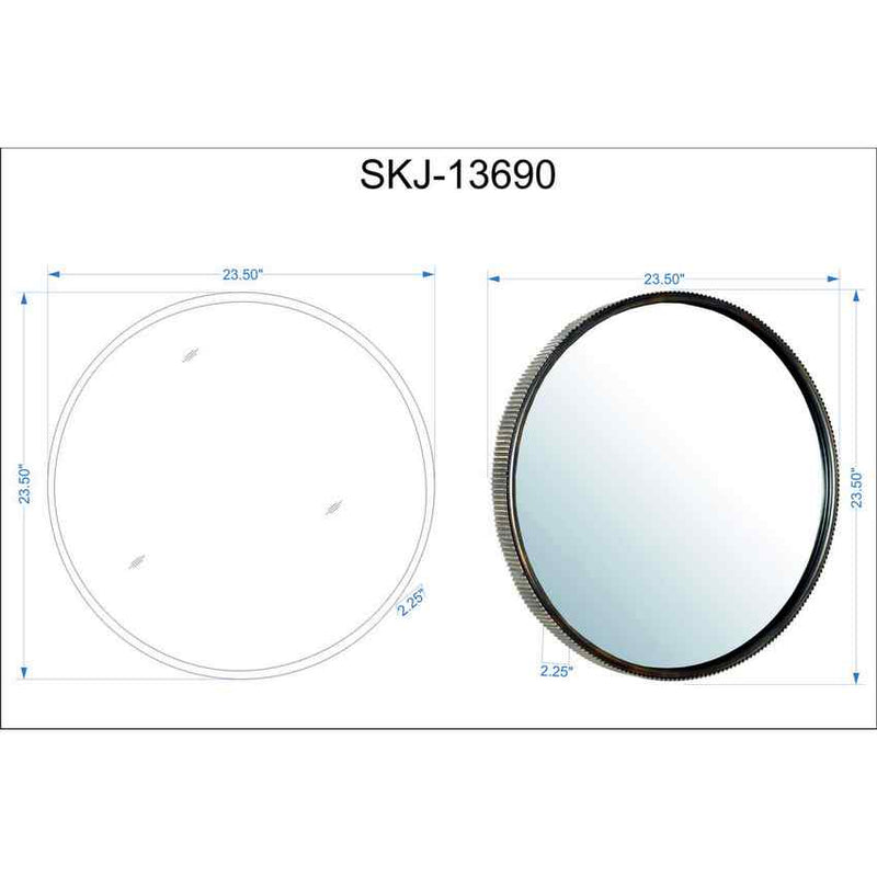 Batenburg Modern Wall Mirror