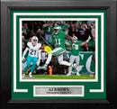 AJ Brown Kelly Green Touchdown Philadelphia Eagles 8" x 10" Framed Football Photo by Dynasty Sports & Framing