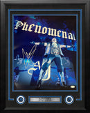 AJ Styles Phenomenal Championship Entrance Autographed Framed WWE Wrestling Photo