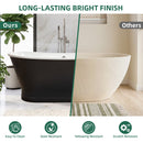 AKICON 67" Cast Iron Freestanding Bathtub, Drain and Overflow Kit Included by Akicon - Handmade
