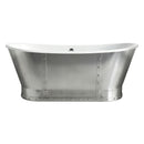 AKICON 67" Cast Iron Freestanding Bathtub, Drain and Overflow Kit Included by Akicon - Handmade