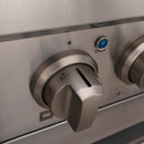 36" Slide-in Freestanding Professional Style Gas Range with 5.2 Cu. Ft. Oven, 6 Burners - AK-JK36A1-S