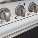 36" Slide-in Freestanding Professional Style Gas Range with 5.2 Cu. Ft. Oven, 6 Burners - AK-JK36A1-W