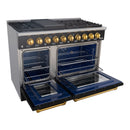 48" Slide-in Freestanding Professional Style Gas Range with 6.7 Cu. Ft. Oven, 8 Burners, AK-JK48A1-B