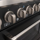 48" Slide-in Freestanding Professional Style Gas Range with 6.7 Cu. Ft. Oven, 8 Burners, AK-JK48A1-B