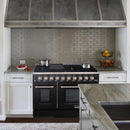 48" Slide-in Freestanding Professional Style Gas Range with 6.7 Cu. Ft. Oven, 8 Burners, AK-JK48A1-B