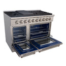 48" Slide-in Freestanding Professional Style Gas Range with 6.7 Cu. Ft. Oven, 8 Burners, AK-JK48A1-S