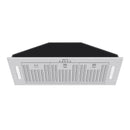 36“ Range Hood Insert, 600 CFM Built-in Stainless Steel Kitchen Hood with LED Lights - AK-HOOD-36