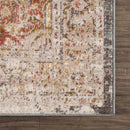 Peeta Brown Medallion Area Rug
