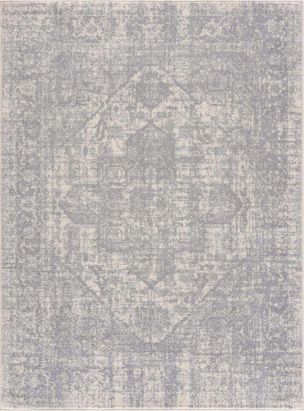 Peeta Gray Medallion Area Rug, photo 3 of 10
