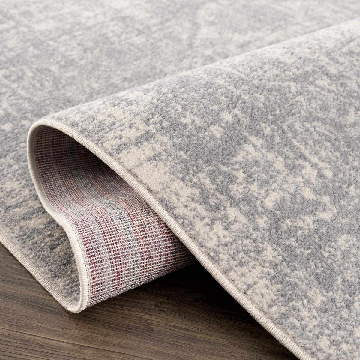 Peeta Gray Medallion Area Rug, photo 5 of 10