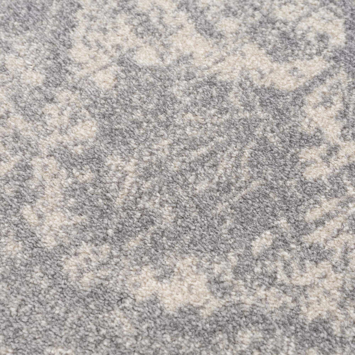 Peeta Gray Medallion Area Rug, photo 8 of 10