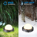 ALD10 6-Pack 2700K Warm White Integrated LED 4.5W Outdoor Aluminum Deck Lights Package, 12V Low Voltage Landscape Pathway Lights