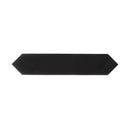 Black 2x10 Matte Picket Ceramic Tile (44 pack, 5.38 sq ft/case)