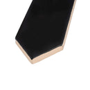 Black 2x10 Matte Picket Ceramic Tile (44 pack, 5.38 sq ft/case)